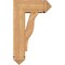 Ekena Millwork Funston Arts and Crafts Smooth Bracket w/ Offset Brace, Western Red Cedar, 7 1/2"W x 18"D x 30"H BKT0806X18X30FST03SWR - alternate 3